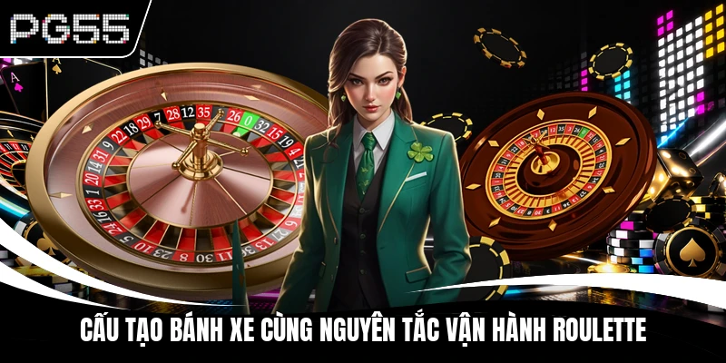 Cấu tạo bánh xe cùng nguyên tắc vận hành Roulette
